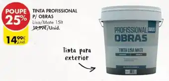 Tinta Professional p/Obras 15lt