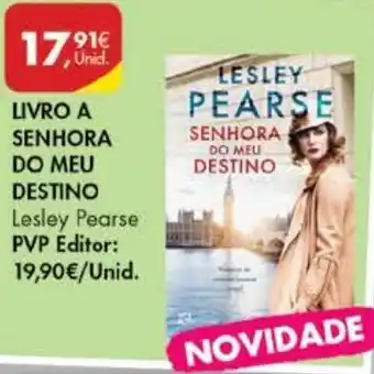 Pingo Doce Livro a Senhora do Meu Destino Lesley Pearse promoção