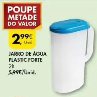 Pingo Doce Jarro de Água Plastic Forte 2lt promoção