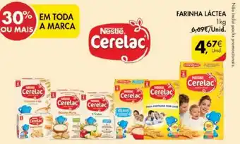 Pingo Doce Farinha Láctea Cerelac 1kg promoção