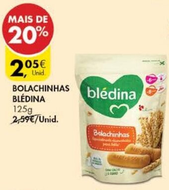 Pingo Doce Bolachinhas Blédina 125g promoção
