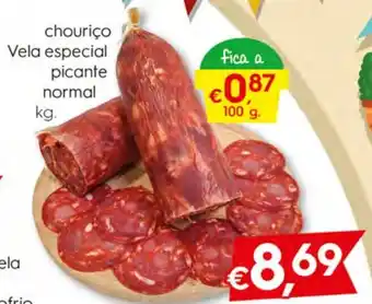 Bolama Chouriço Vela Especial Picante Normal promoção