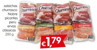 Salsichas Churrasco Nobre 200g