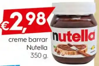 Bolama Creme Barrar Nutella 350g promoção