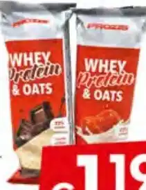 Bolama Prozis Barra Proteína Whey + Aveia Chocolate Framboesa 80g promoção
