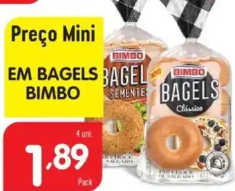 Minipreço Em Bagels Bimbo 4 Unid promoção
