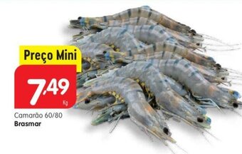 Minipreço Camarão 60/80 Brasmar promoção