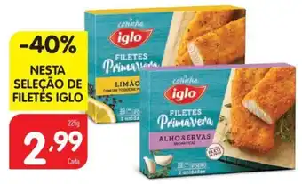 Minipreço Nesta Seleção de Filetes Iglo 225g promoção