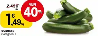 Intermarché Curgete 1kg promoção