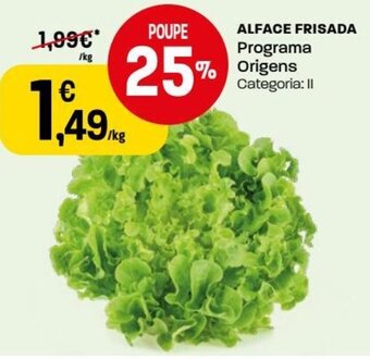 Intermarché Alface Frisada 1kg promoção