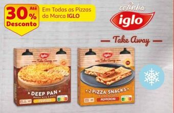 Pizza deep pan iglo