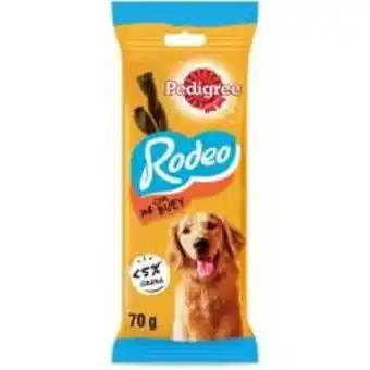 Pedigree rodeo snack para cães em espirais com vaca