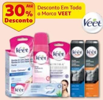 Auchan Creme depilatório veet promoção