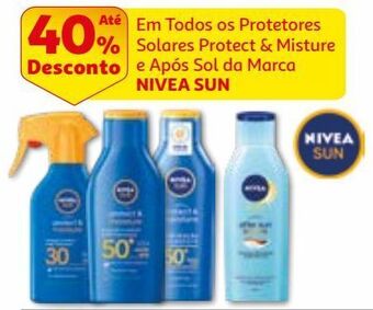 Auchan Protector solar nivea promoção