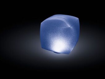Cubo led insufável intex