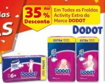 Auchan Fraldas dodot activity promoção
