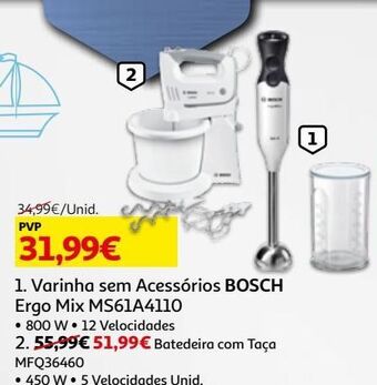 Auchan Batedeira c/taça bosch promoção