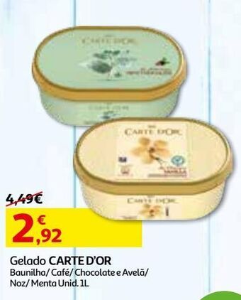 Auchan Gelado carte d'or promoção