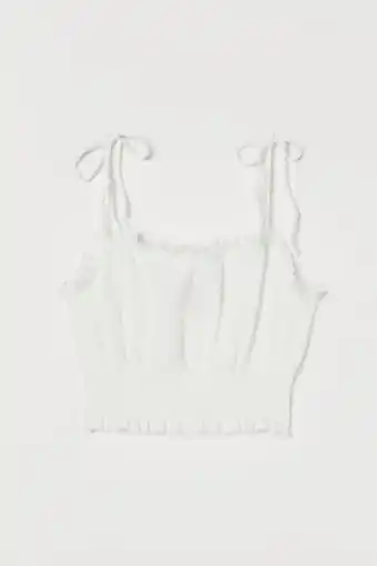Top com smock na base