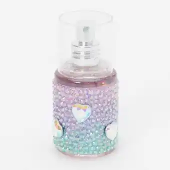 Heart bling body spray