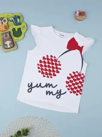 Prénatal T-shirt menina "corações de cereja" - prénatal promoção