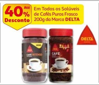 Auchan Café solúvel delta promoção