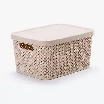 VIVA Caixa diamond com tampa bege 3,5l promoção