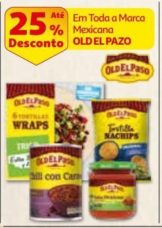 Auchan Mini barquitas old el paso promoção