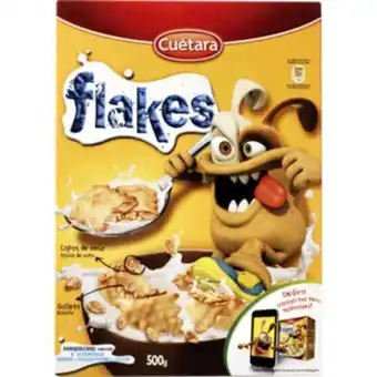 Neomáquina Cereais cuetara flakes 500g promoção