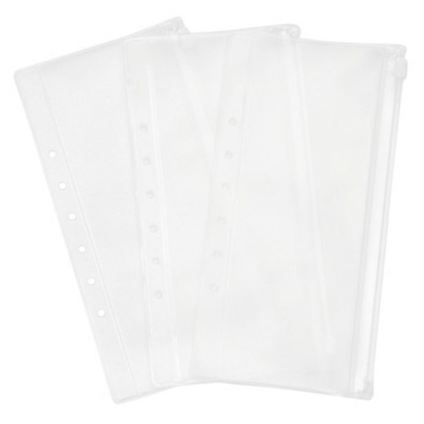 Promoção Passport case clear pocket refill 3pcs em Muji