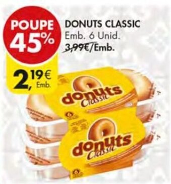 Pingo Doce Donuts Classic 6 Unid. promoção