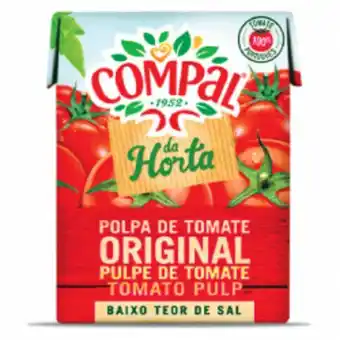 Neomáquina Polpa tomate compal 210g pct promoção