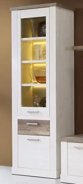Conforama Iluminação led para vitrine alta 2 portas verona / arezzo promoção