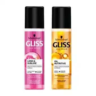 ALDI Gliss spray condicionador promoção