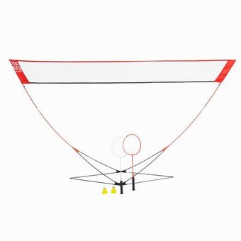 Rede de badminton easy set discover vermelho (conjunto)