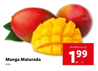 Lidl Manga Maturada promoção
