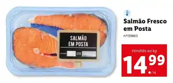 Lidl Salmao Fresco em Posta promoção