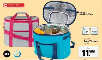 Lidl Saco Termico promoção