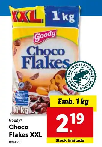 Lidl Choco Flakes XXL 1kg promoção