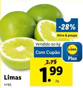 Lidl Limas 1kg promoção