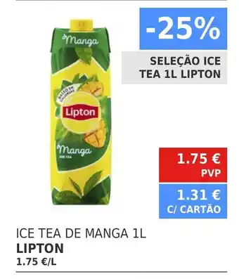 Minipreço Lipton Ice Tea de Manga 1L promoção