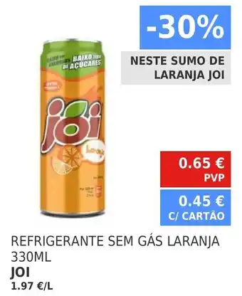 Minipreço Refrigerante sem Gás Laranja 330ml promoção