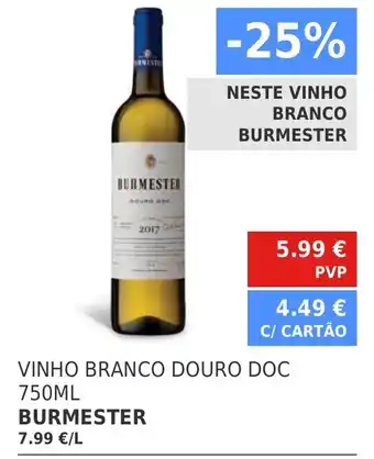 Minipreço Burmester 750ml promoção