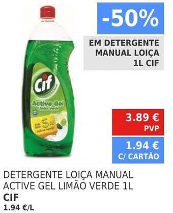 Minipreço Cif 1L promoção