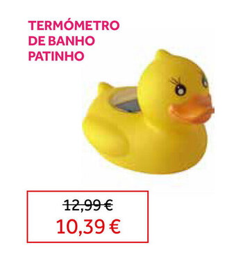 Prénatal Termometro de banho patinho promoção