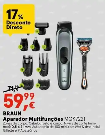 Worten BRAUN Aparador Multifunções MGK7221 promoção
