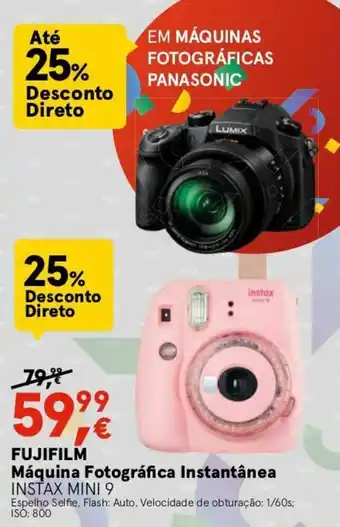 Worten FUJIFILM Máquina Fotográfica Instantânea promoção