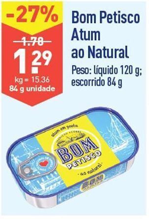 ALDI Atum em lata bom petisco promoção