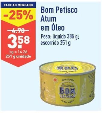 ALDI Atum em lata bom petisco promoção