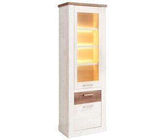 Vitrine alta 2 portas e 1 gaveta verona